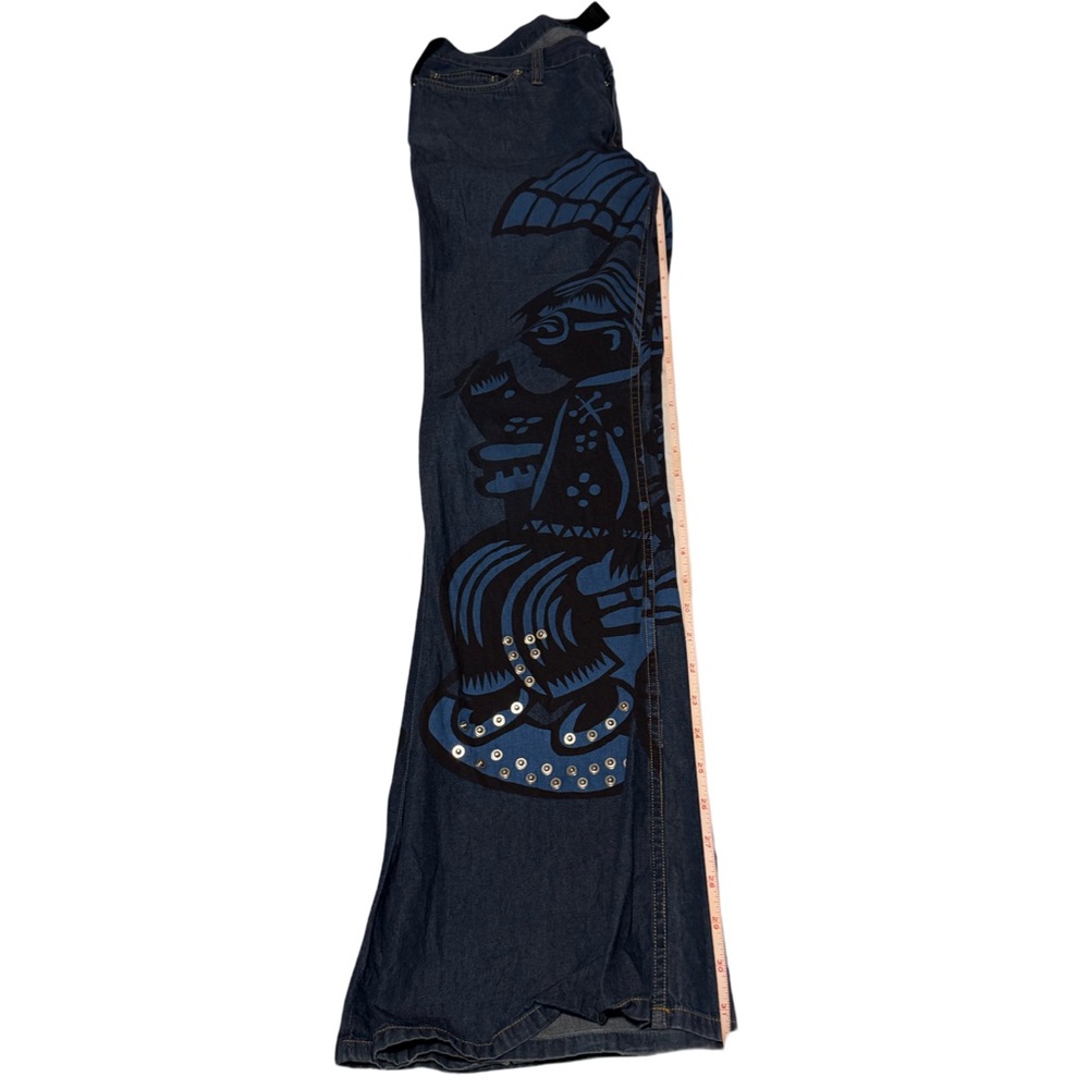 Custo Barcelona Vintage Printed Jean Size 29 - Picture 10 of 10